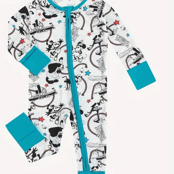 Other - Steamboat Mickey bamboo pjs 12-18 month